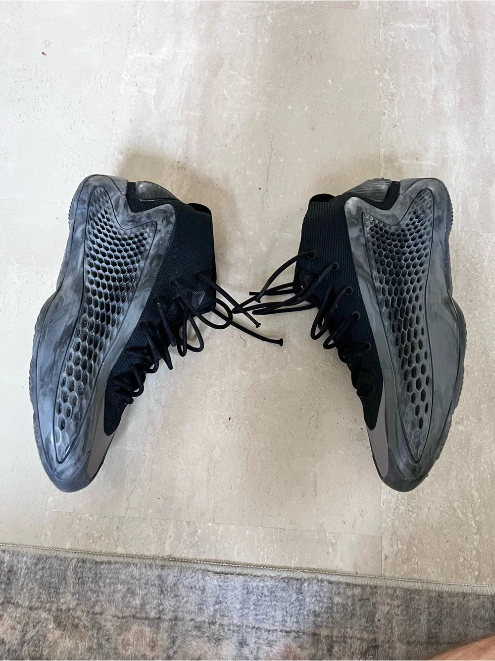 Adidas Black and Gray AE 1